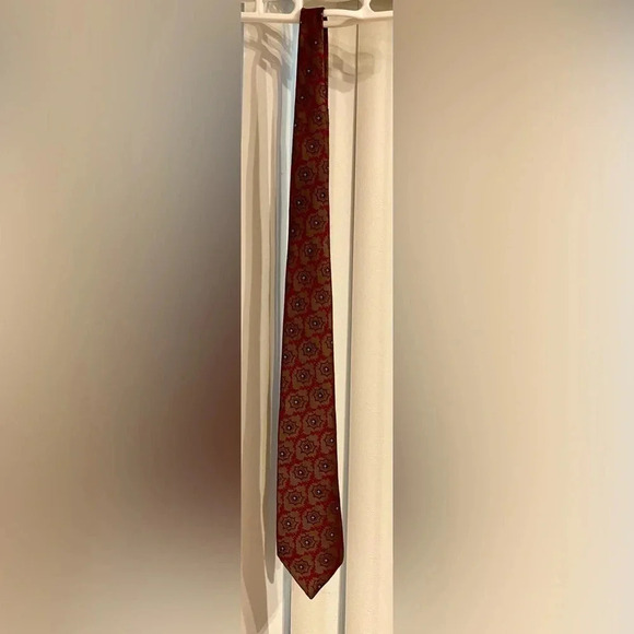 *Vintage* Yves St Laurent Stitch Design Tie - Picture 1 of 3